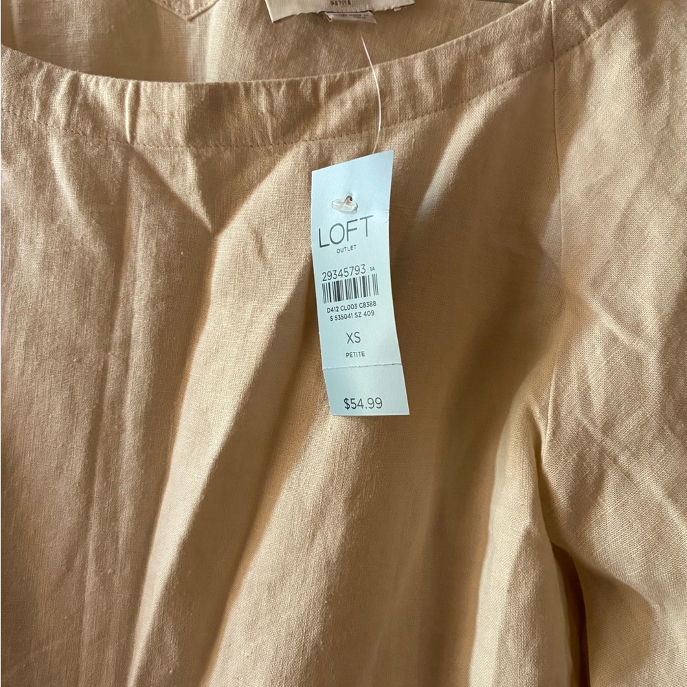 LOFT Light Tan Top